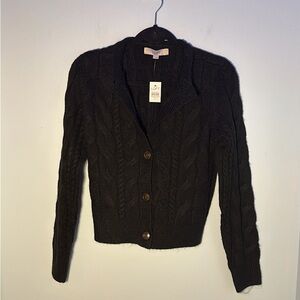 CABLE CARDIGAN